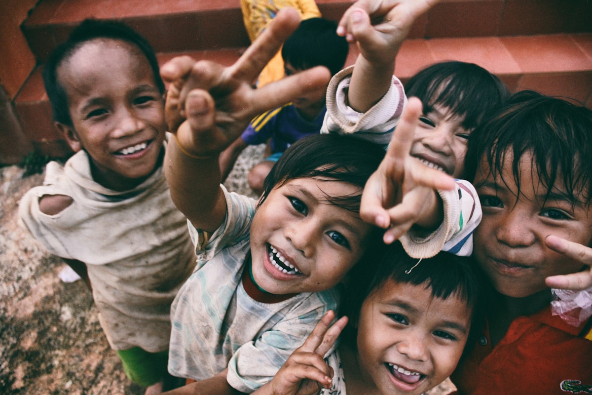 Children supported through community projects